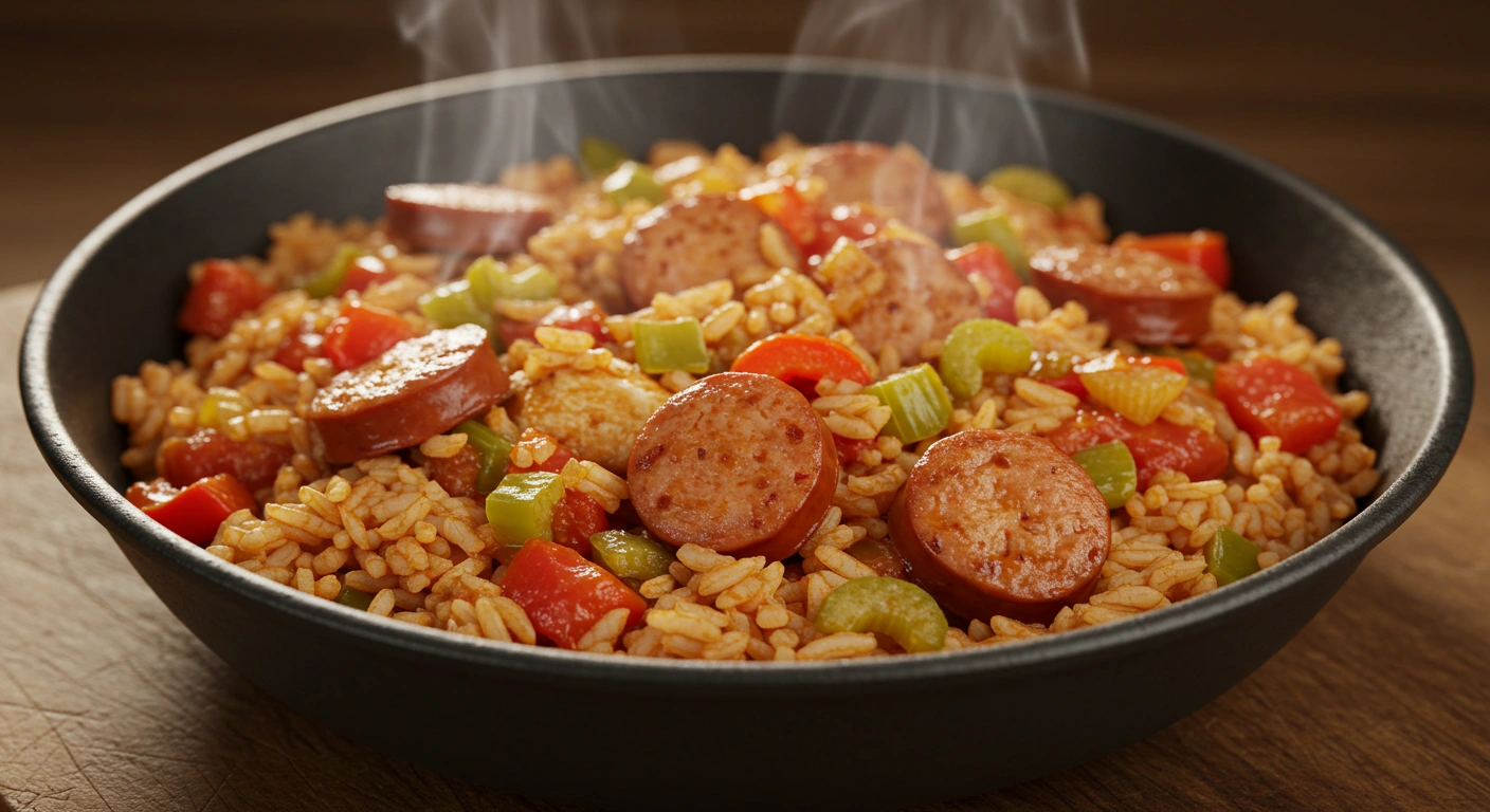 Cajun Chicken Sausage Jambalaya - tertiary view